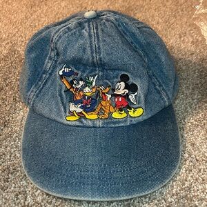 Kids Mikey and Friends Denim baseball cap
